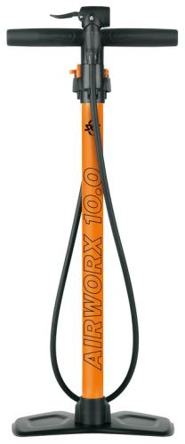 gibt es nicht mehr! Standpumpe SKS Air Worx 'orange' control Stahlkörper mit Manometer