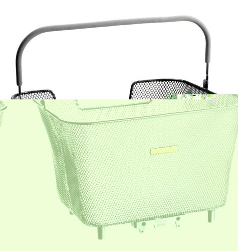 System Korb Racktime Baskit small 20 ltr, schwarz, inkl. SnapitAdapter