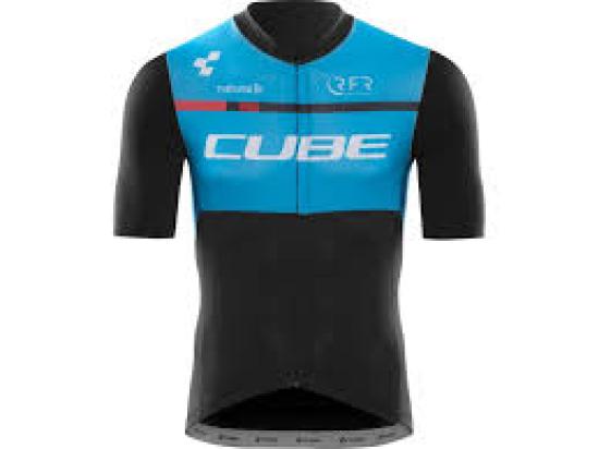 CUBE TEAMTrikot KA Gr.S black´n´blue´n´white