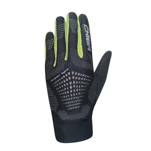 Chiba Radhandschuh Superlight schwarz/neongelb - GröÃe: XL