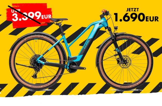 Cube Reaction Hybrid Pro 625 Gr. S, incl. Schutzbleche, Faltschloss, Gepäckträger (ohne Licht), gebraucht, wenige KM, petrol n orange