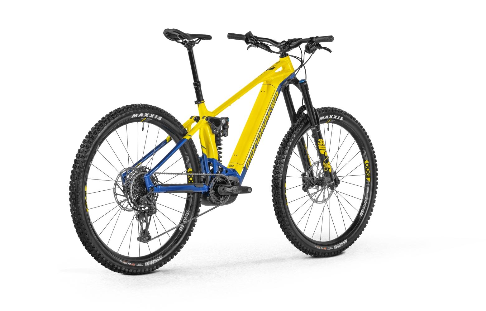 Mondraker LEVEL R T-M yellow-deepblue, gebraucht, wenige km