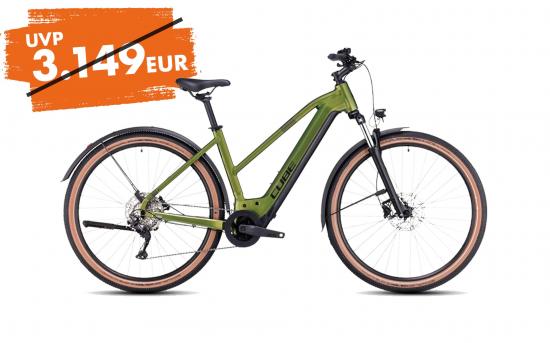 Cube Nuride Hybrid Pro 625 Allroad shinymoss´n´black Trapezform