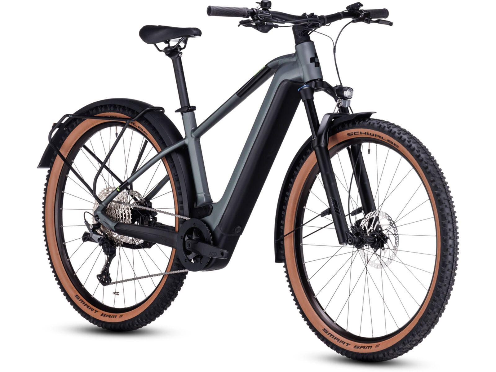 Cube Reaction Hybrid Pro 625 Allroad flashgrey´n´green, gebraucht, wenige KM