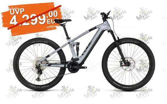 Cube Stereo Hybrid 120 Race 625 polarsilver´n´black