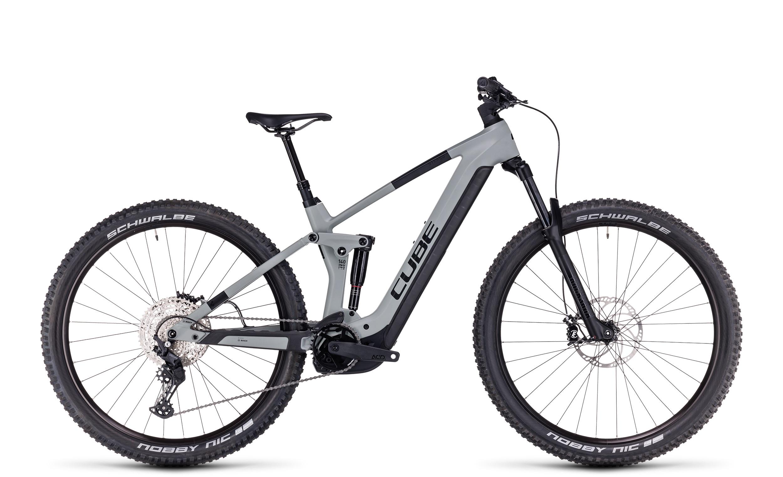 Cube Stereo Hybrid 140 HPC Pro 750 swampgrey´n´black, gebraucht, wenige KM, incl. Zubehör