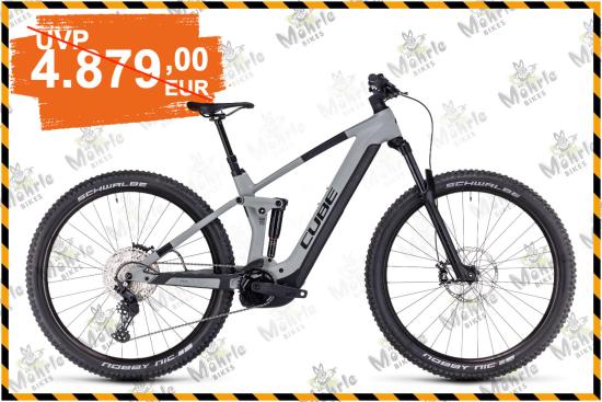 Cube Stereo Hybrid 140 HPC Pro 750 swampgrey´n´black, gebraucht, wenige KM, incl. Zubehör