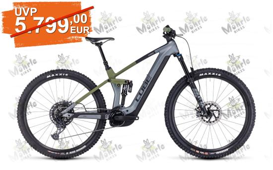 Cube Stereo Hybrid 140 HPC TM 750 flashgrey´n´olive