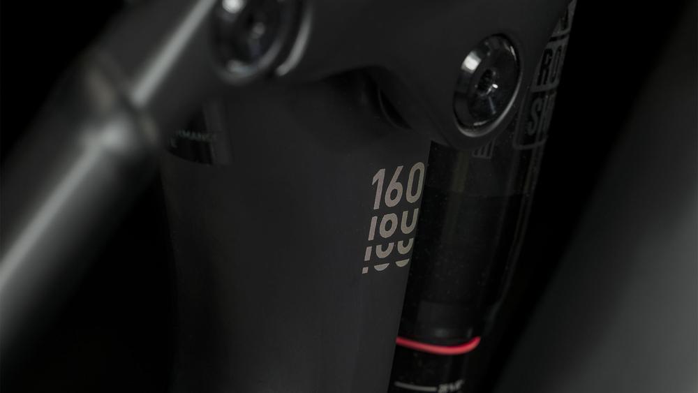 Cube Stereo Hybrid 160 HPC SLX 750 carbon´n´reflex, gebraucht, wenige KM, incl. Schloss + 1 Jahr Gewährleistung