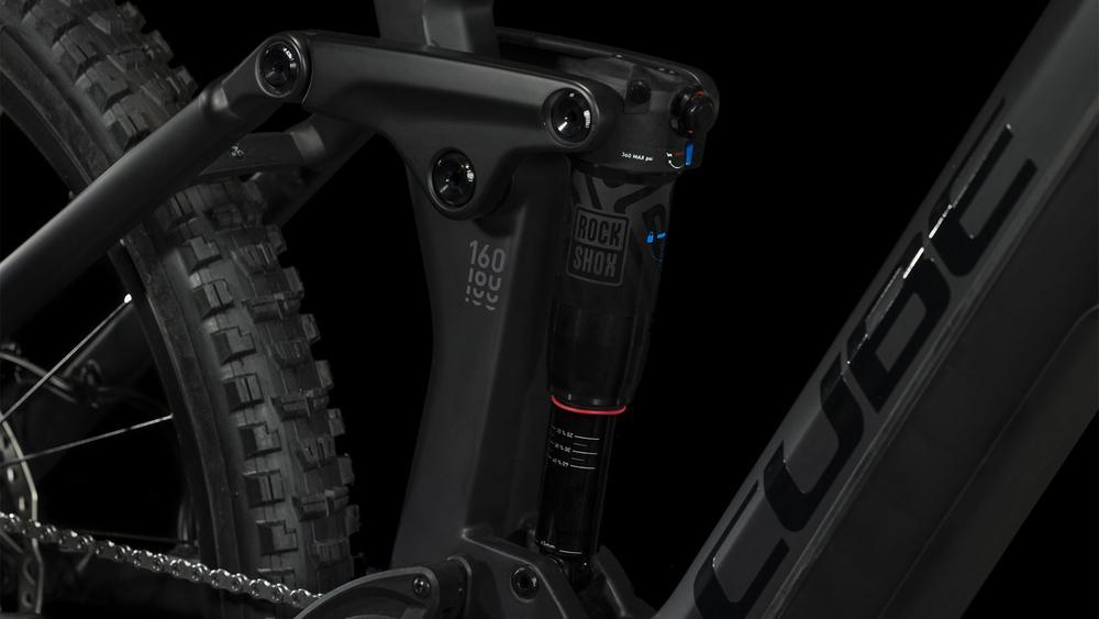 Cube Stereo Hybrid 160 HPC SLX 750 carbon´n´reflex, gebraucht, wenige KM, incl. Schloss + 1 Jahr Gewährleistung