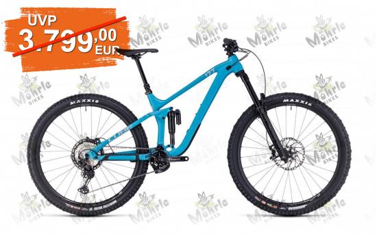 Cube Stereo ONE77 Race bondiblue´n´grey
