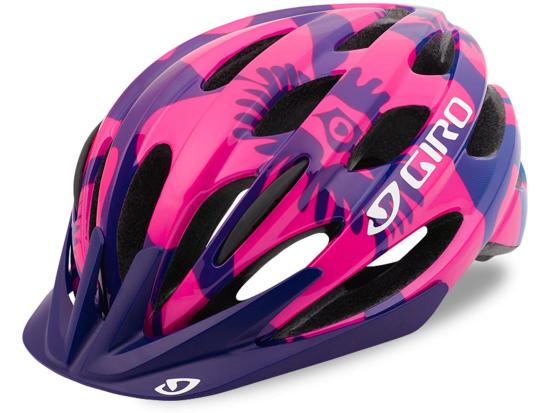 Helm Giro Raze SMU mat berry/blue flowers uni - GröÃe: 50-57cm