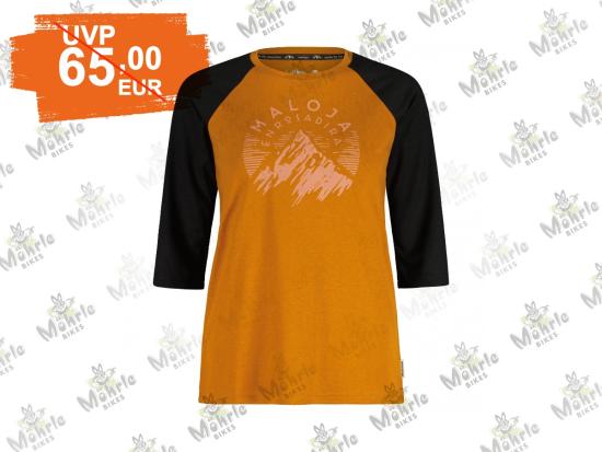 Maloja HimbeereM. Enduro Tee honey multi