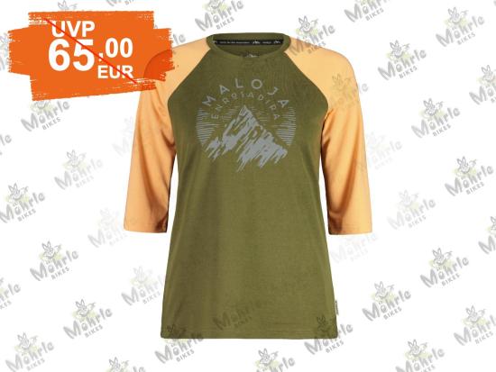 Maloja HimbeereM. Enduro Tee moss multi