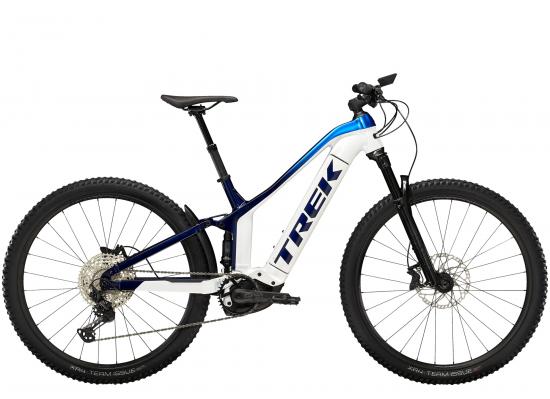 Trek Powerfly FS 7 Crystal White/Alpine-Dark Blue Fade - Größe: L