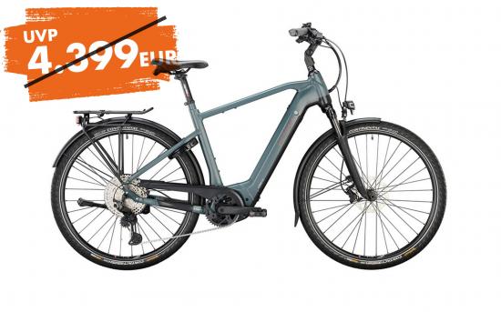 VICTORIA eTrekking 12.9 HE. Deore XT 11Gg, Bosch CX m.Kiox, green matt