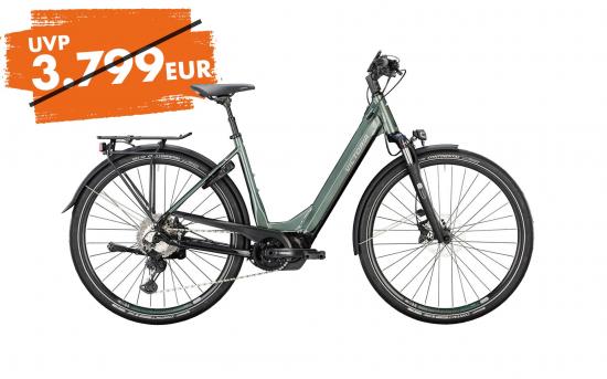 VICTORIA E-Touring 12.9 Deore XT Wave quartz green