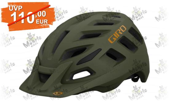 Helm Giro Radix matte trail green
