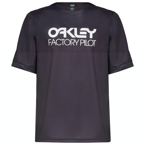 Oakley Factory Pilot Logo MTB SS Jersey Blackout