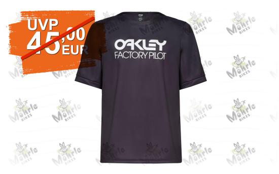 Oakley Factory Pilot Logo MTB SS Jersey Blackout