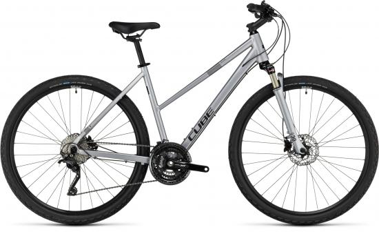 Cube Nature EXC polarsilver´n´black 58 cm / L