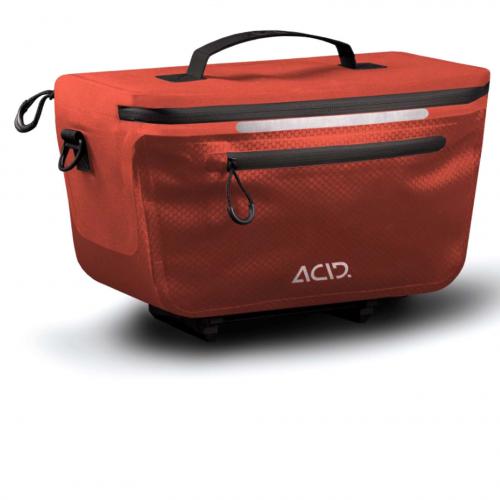 ACID Gepäckträgertasche PRO 10 RILink flame´n´black
