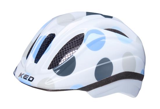 Helm KED Meggy II Trend Dots Deep Blue - GröÃe: 49-55cm/SM
