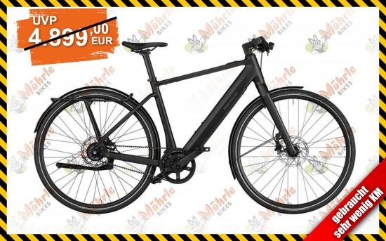 Riese und Müller UBN Five Silent - black matt / 51cm , Shimano Alfine Riemenantrieb, nur kurz Probegefahren, sehr wenig KM, Gebraucht