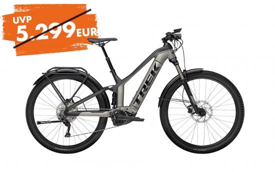 Trek Powerfly FS 4 Equipped Matte Gunmetal black