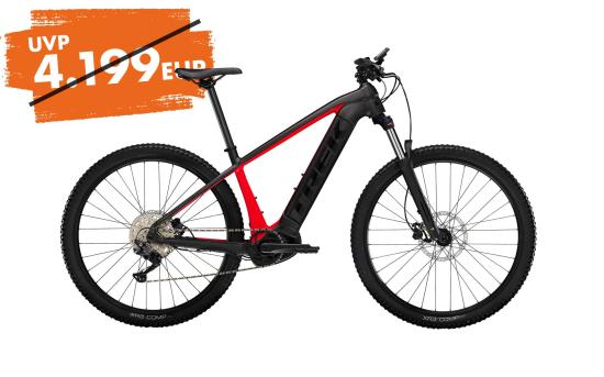 Trek Powerfly 4 Matte Black Gloss Red