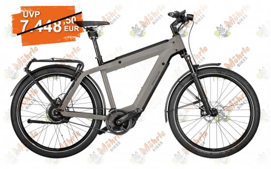 Riese und Müller Supercharger GT vario GX Nyon RX Silver Matt / 53cm  1250 WH 