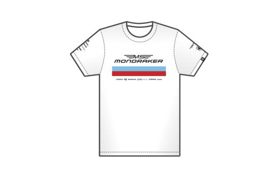 Mondraker T-Shirt MS Team White Replica