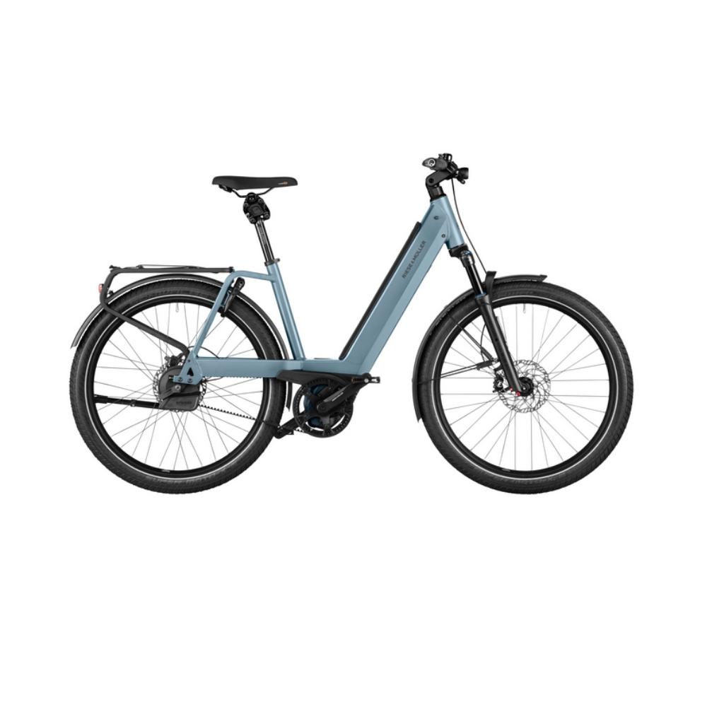 Riese und Müller Nevo4 GT touring ice blue 750Wh, Offroad Reifen, RX-Chip, Kiox 300 - Größe: Wave 51cm