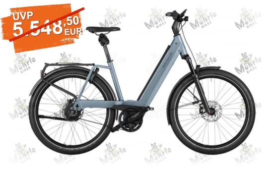 Riese und Müller Nevo4 GT touring 750Wh ice blue,Offroad Reifen, RX-Chip, Kiox 300 + Tasche incl. Schlosskette - Größe: Wave 47cm