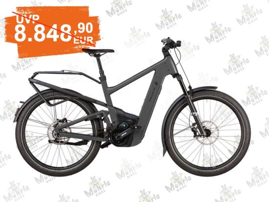 Riese und Mueller Delite5 GT  pinion stone grey 800Wh 51cm/L (Reach 44cm)