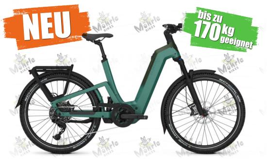 Kalkhoff ENTICE 7+ Move 600Wh green matt Wave, bis 170kg geeignet