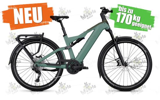 Kalkhoff ENTICE 7+ Move 600Wh green matt HE, bis 170kg geeignet