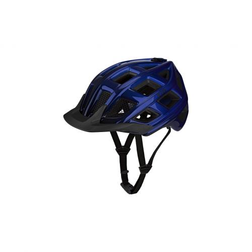 Helm KED Crom Blue-Black Glossy