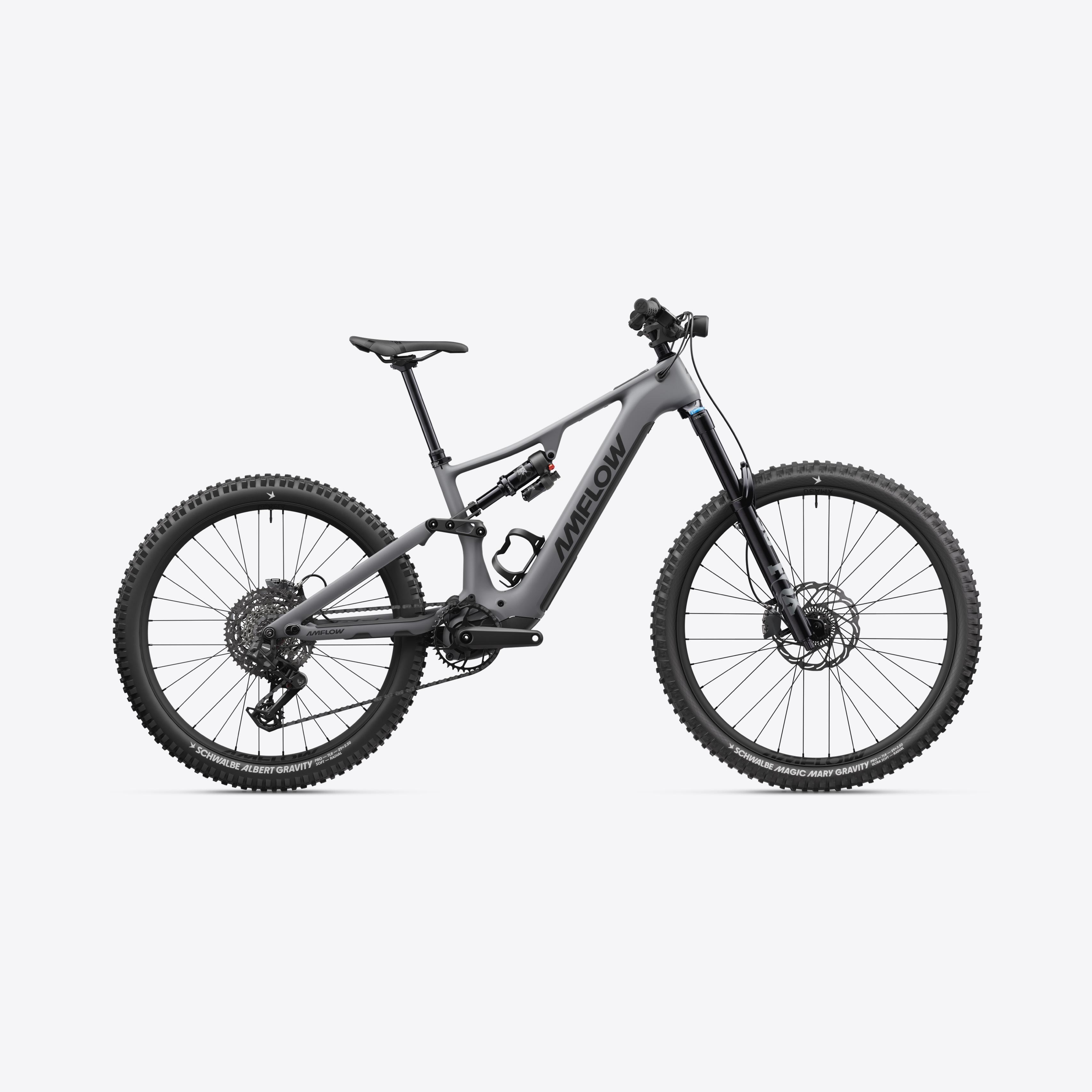 Amflow PR Carbon Pro 800Wh Avinox M2S basaltgrau
