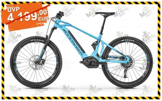 Mondraker CHASER+ T-M  light blue-black, gebraucht, wenige km, TOP-Zustand  UVP 4199 €