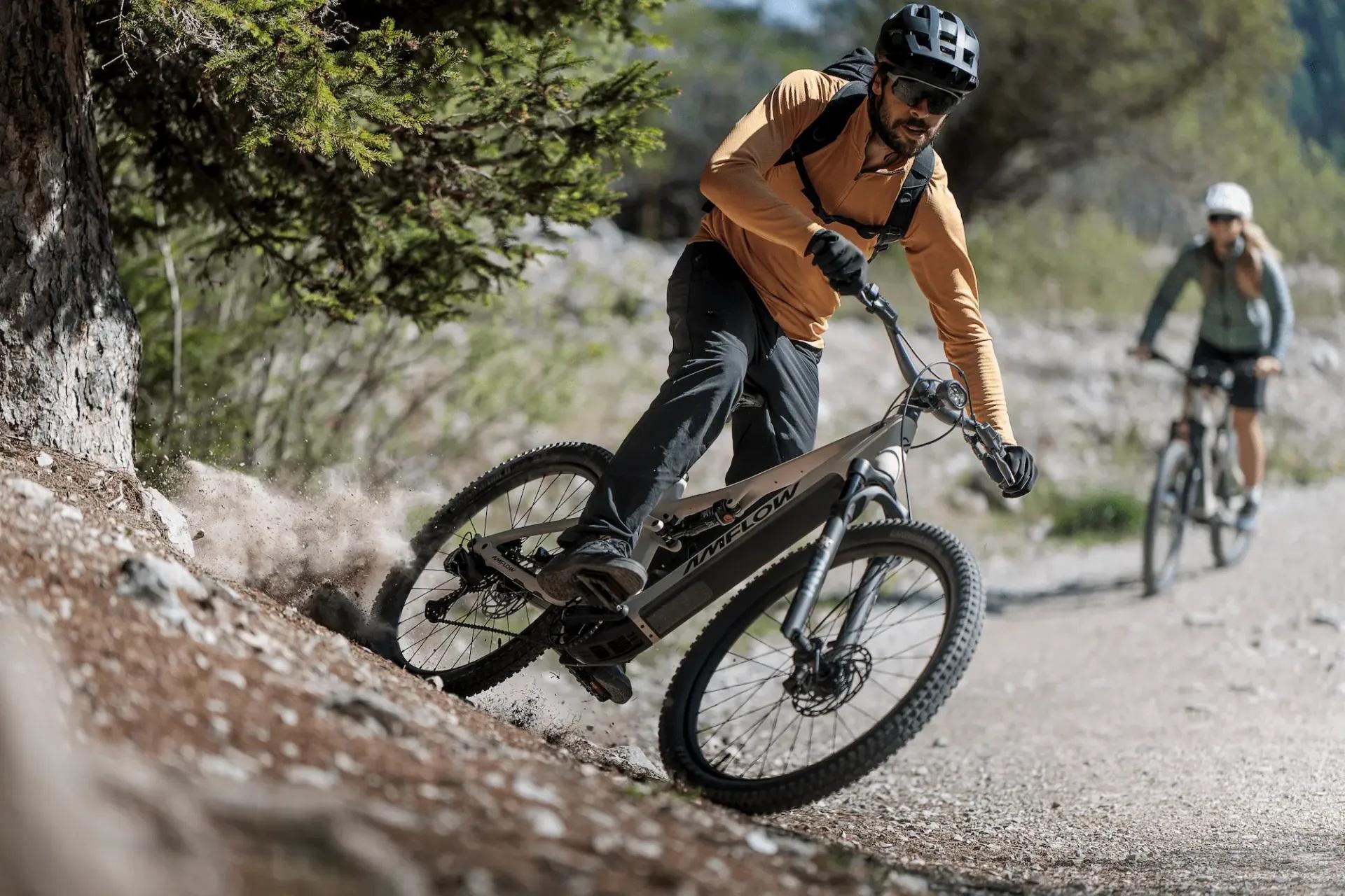 Amflow TL Carbon Avinox M2 E-MTB-SUV silica-beige, nur 22.6 kg *vorbestellbar in S/M + L/XL*