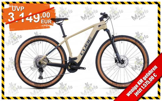 Cube Reaction Hybrid Pro 625  desert´n´orange,  incl. Abus Bordo Faltschloss, Schutzbleche,  Ständer, wenige km Gebraucht