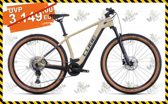 Cube Reaction Hybrid Pro 625  desert´n´orange,  incl. Abus Bordo Faltschloss, Schutzbleche,  Ständer, wenige km Gebraucht