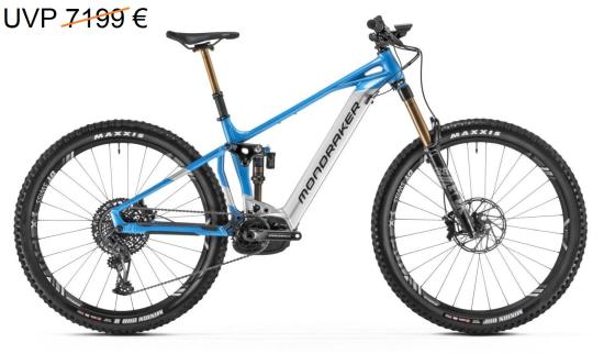 Mondraker CRAFTY RR Blue/Silver/Black - GröÃe: M/42cm