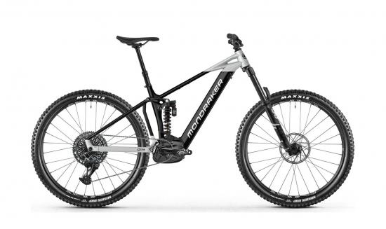 Mondraker LEVEL R White/Black, gebraucht, wenige KM
